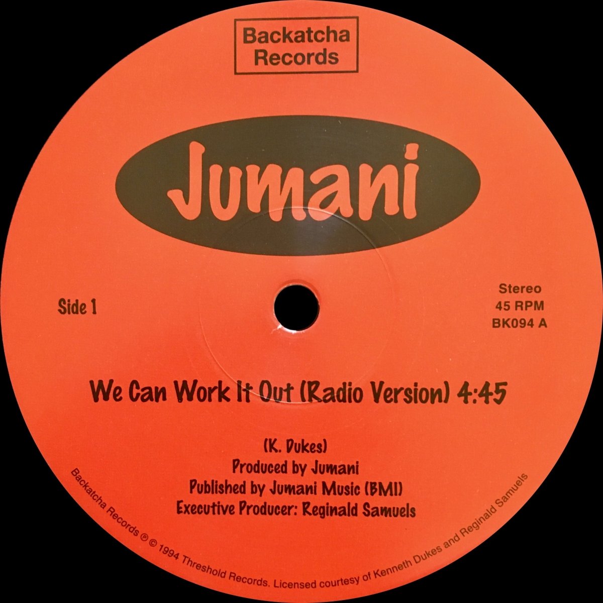 Jumani - We Can Work It Out