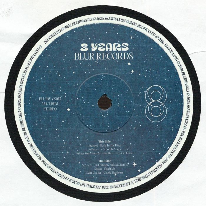 Various Artists - 8 Years Of Blur Records Vol. 1