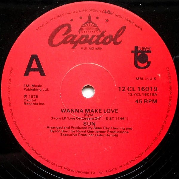 Sun - Wanna Make Love 