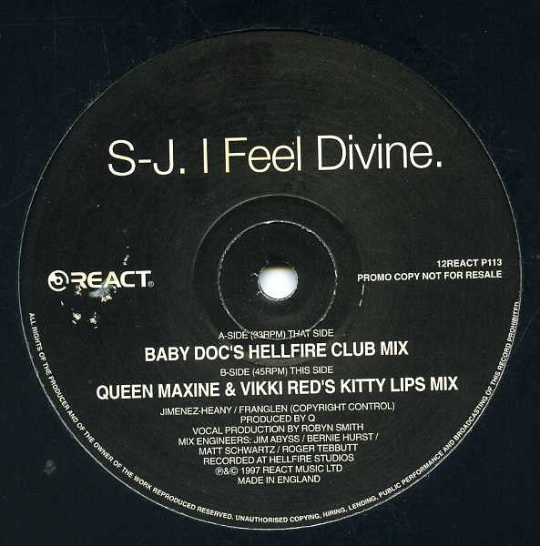 S-J - I Feel Divine