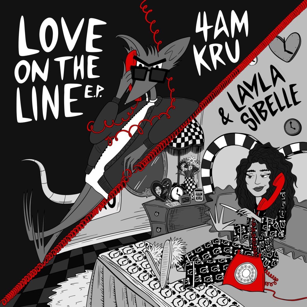 4am Kru & Layla Sibelle - Love On The Line E.P.