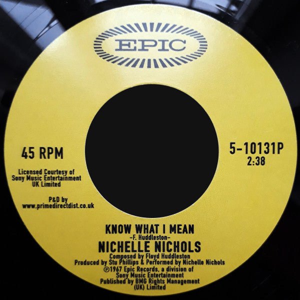 Nichelle Nichols - Know What I Mean / Why Don't You Do Right?