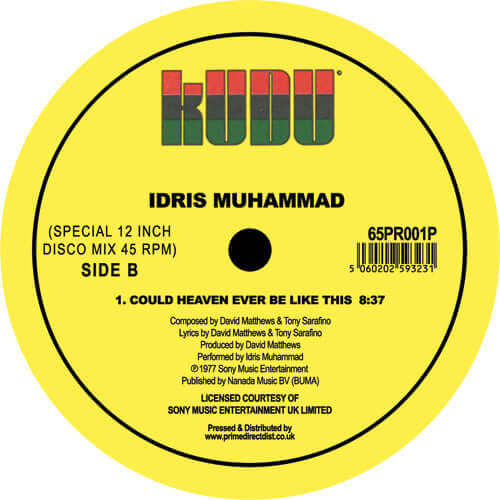 Idris Muhammad - Could Heaven Ever Be Like This