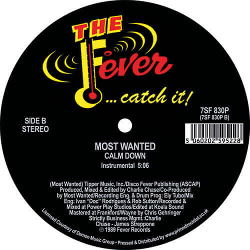 Most Wanted - Calm Down