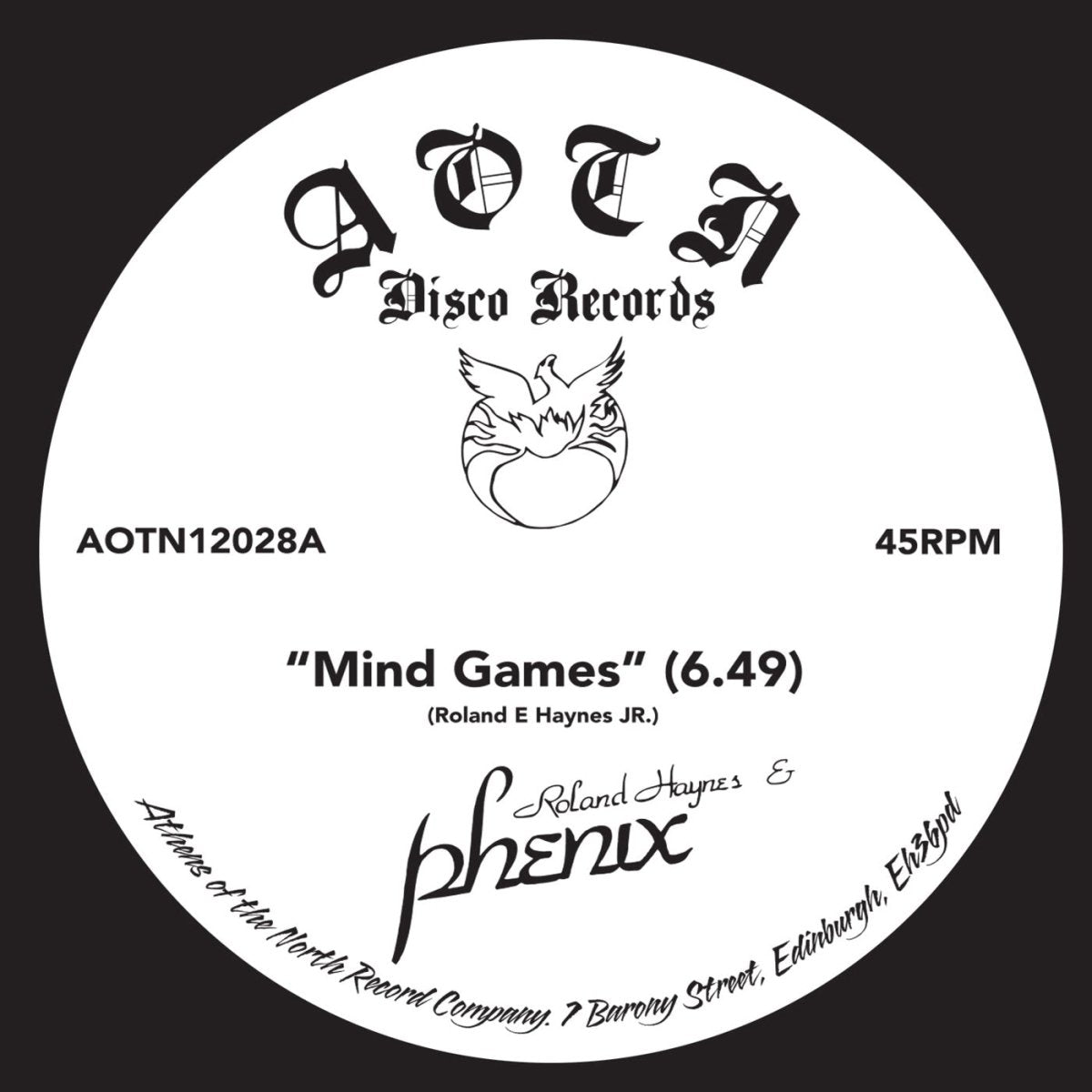 Roland Haynes & Phenix - Mind Games - Single