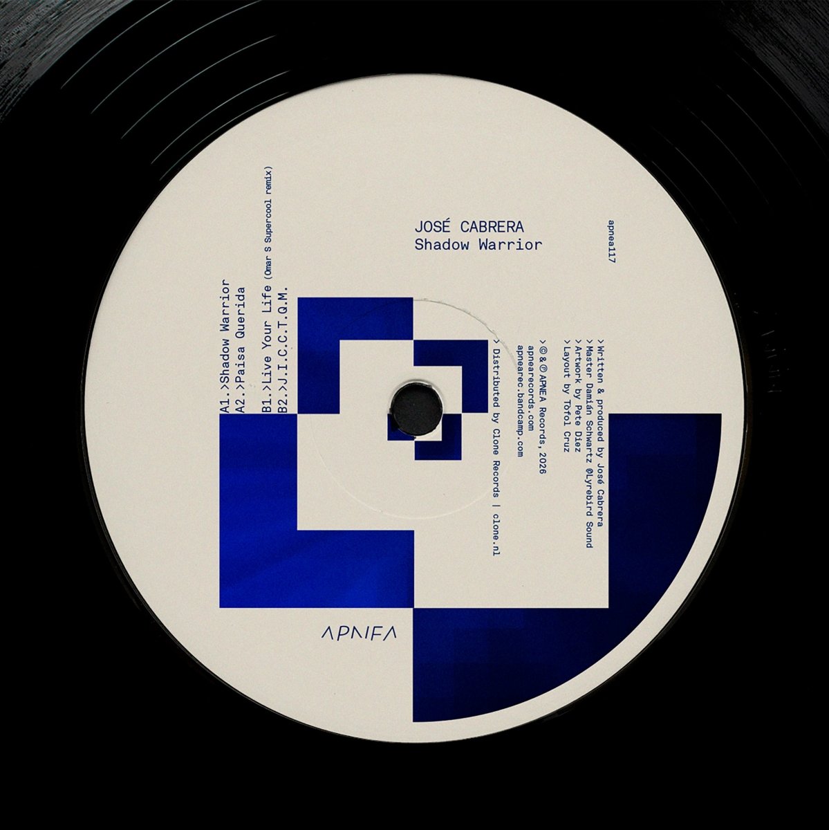 Jose Cabrera / Omar S - Shadow Warrior EP