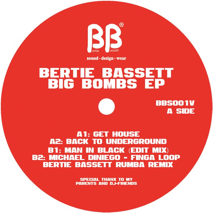 Bertie Bassett - Big Bombs EP