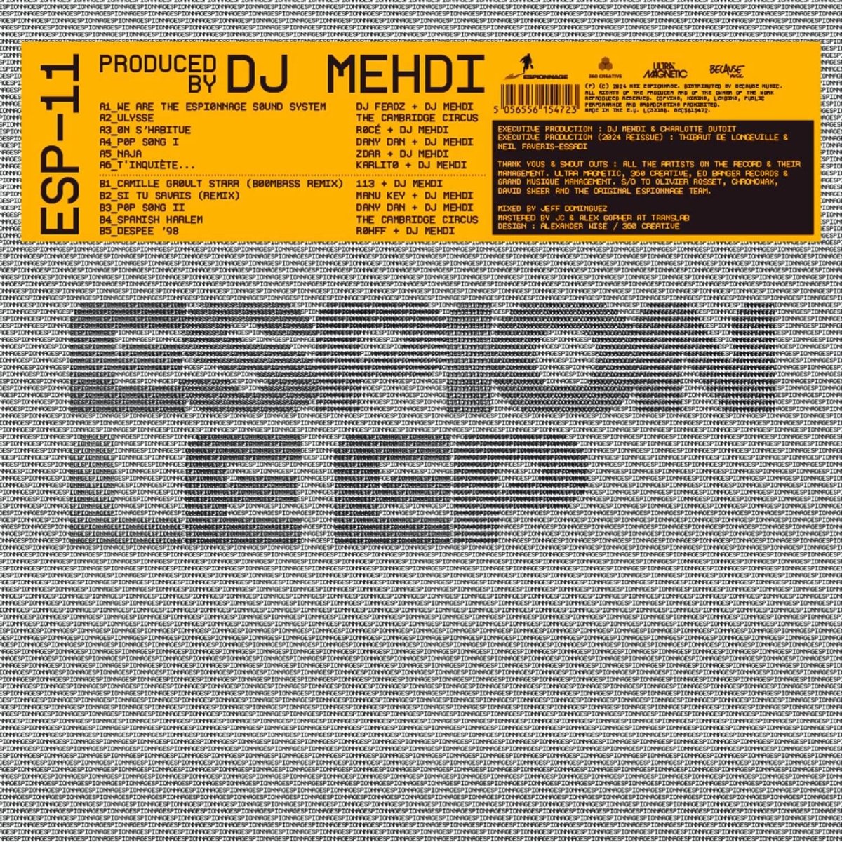 DJ Mehdi - Espion EP (Orange Vinyl)