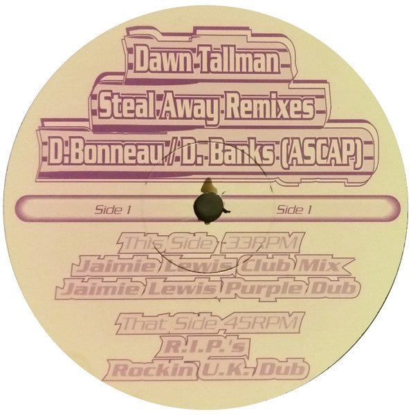 Dawn Tallman - Steal Away (Remixes)