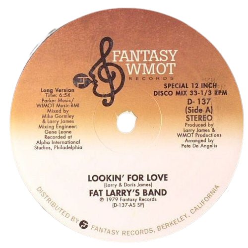 Fat Larry's Band - Lookin' For Love Tonight