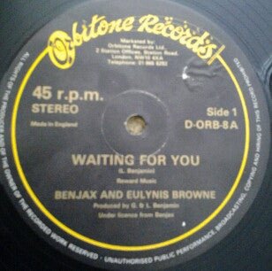Benjax And Eulynis Browne - Waiting For You / Itching Sensation