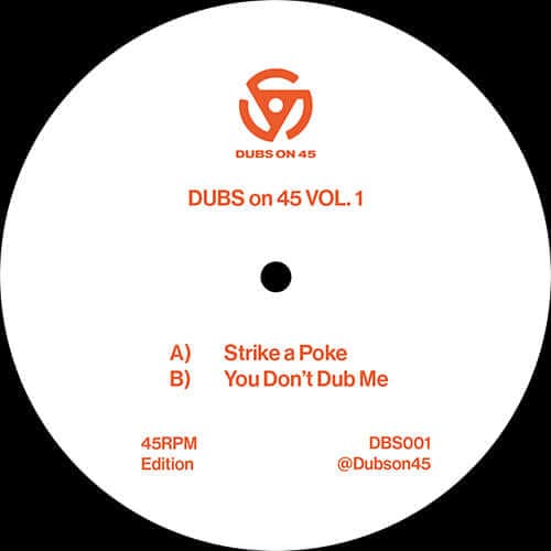 Dubs On 45 - Dubs On 45 Vol 1