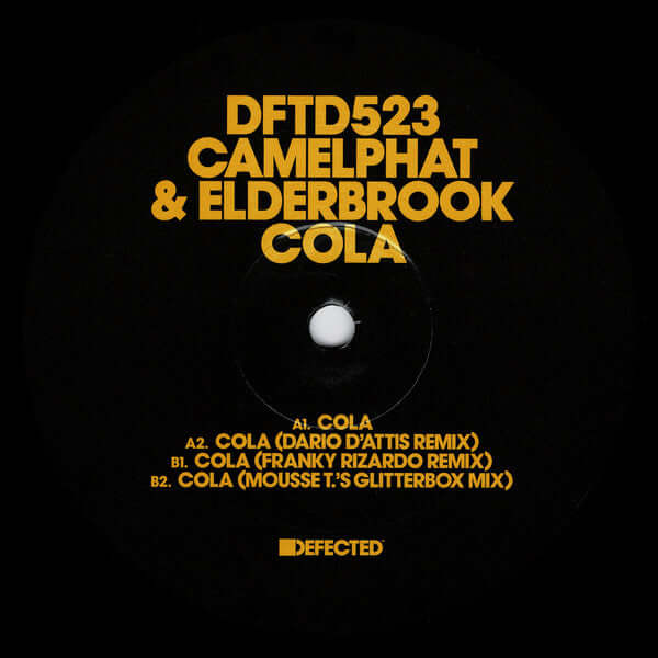 Camelphat & Elderbrook - Cola