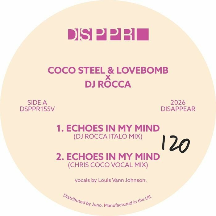 Coco Steel & Lovebomb / DJ Rocca - Echoes In My Mind / Mama Sol Mama Africa