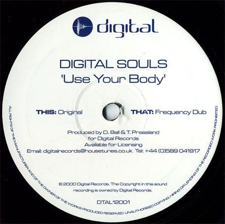 Digital Souls - Use Your Body