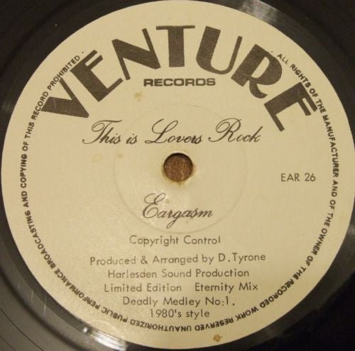 Eargasm - This Is Lovers Rock
