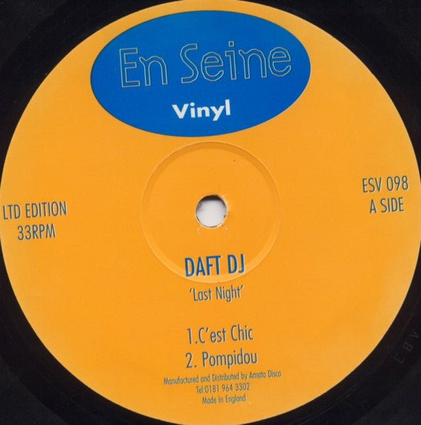Daft DJ - Last Night