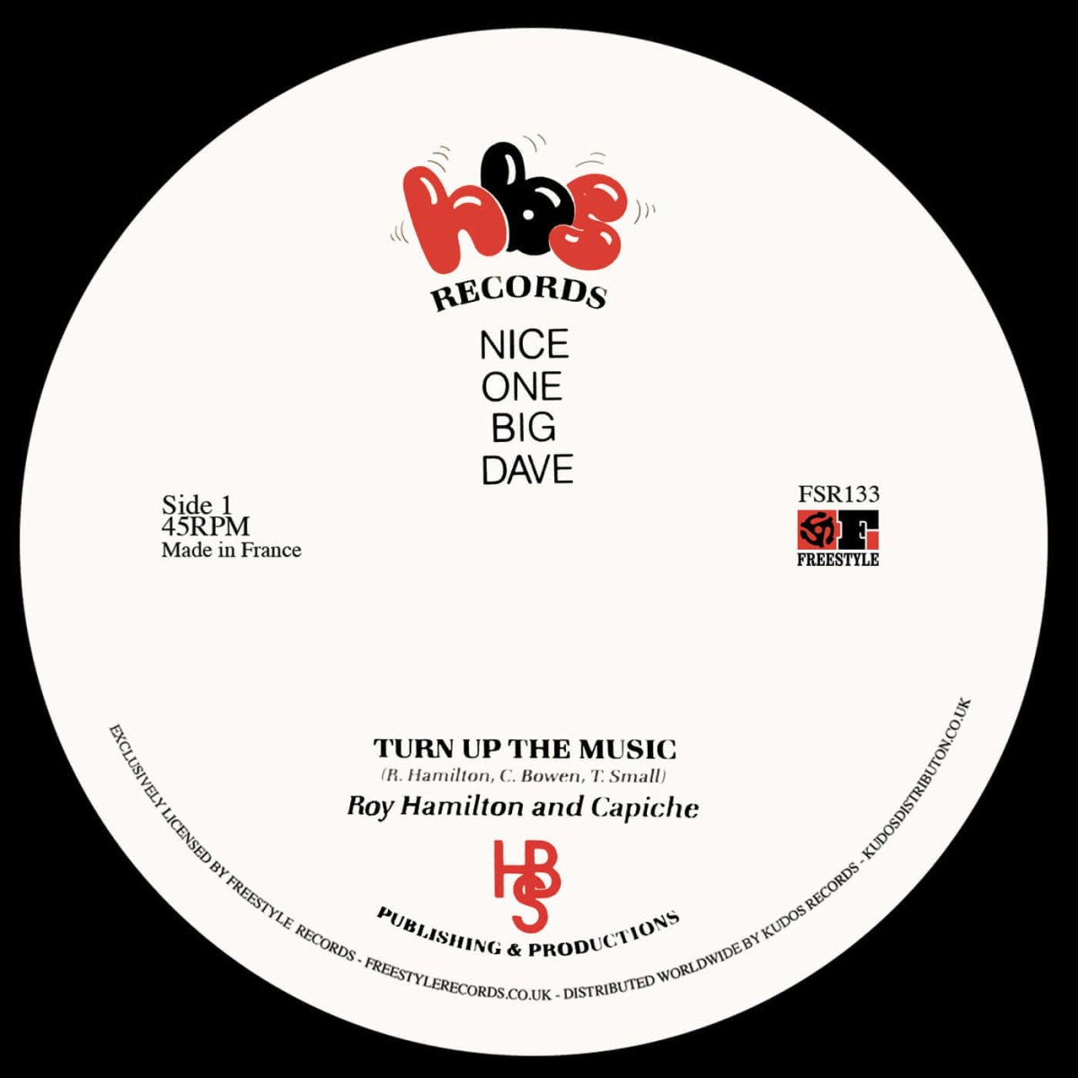Roy Hamilton & Capiche - Turn up the Music