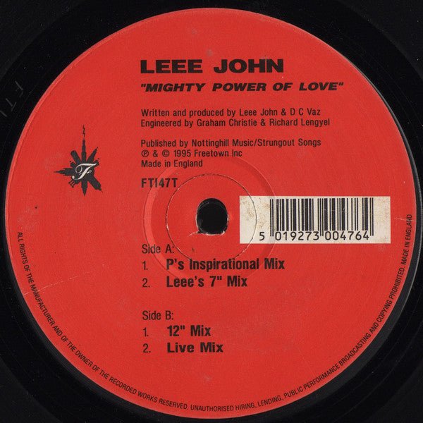 Leee John - Mighty Power Of Love