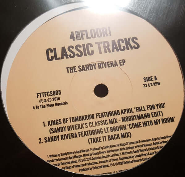 Various - The Sandy Rivera EP (Moodymann Edit)