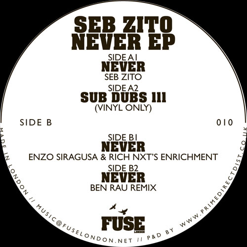 Seb Zito - Never EP