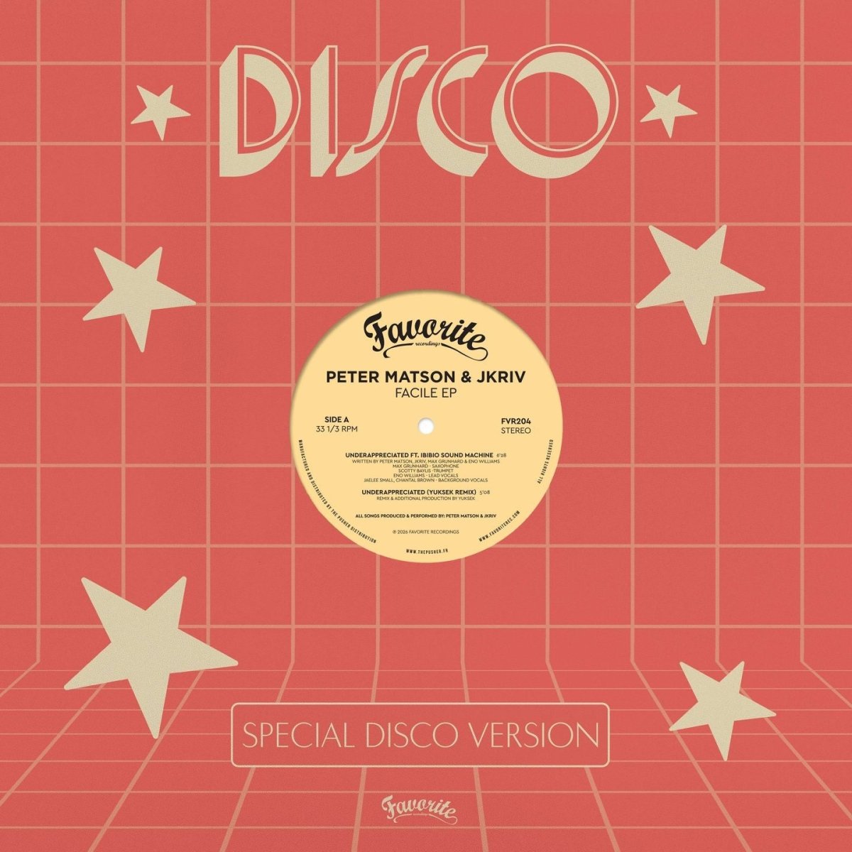 Peter Matson & JKriv - Facile EP