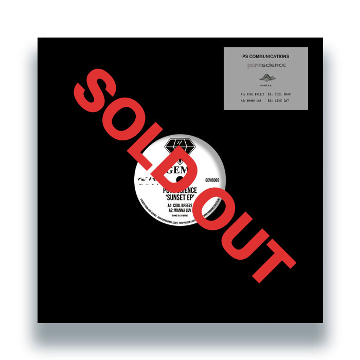 Pure Science - Sunset EP *NOW SOLD OUT*