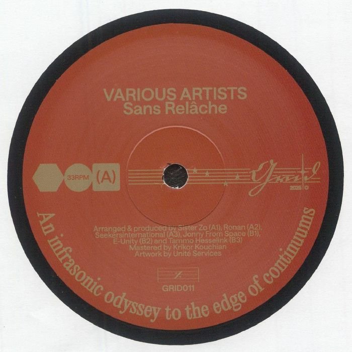 Sister Zo & Ronan & Seekers International & Jonny From Space & E-Unity & Tammo Hesselink - Sans Relâche Sampler