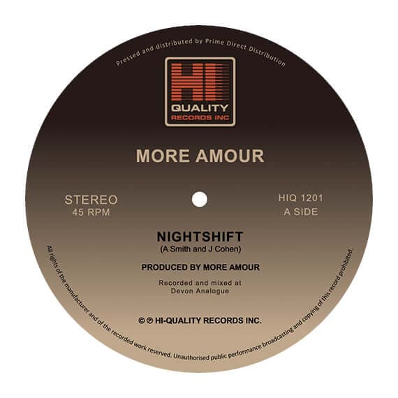 More Amour - Nightshift / Don't Look Down