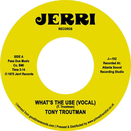 Tony Troutman - What's The Use?