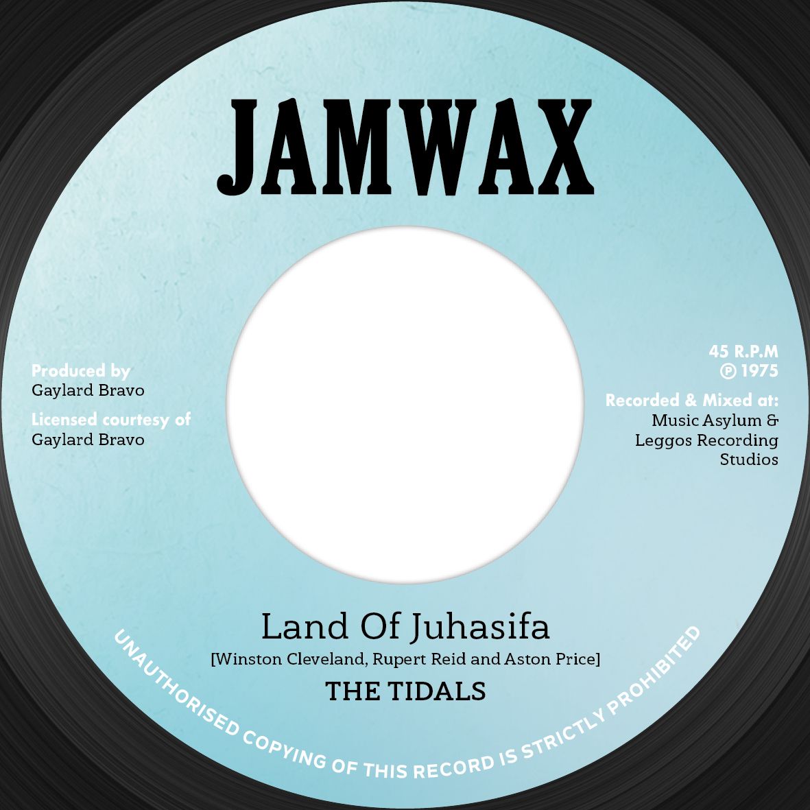 The Tidals & The Soul Syndicate - Land Of Juhasifa / Hasifa Dub