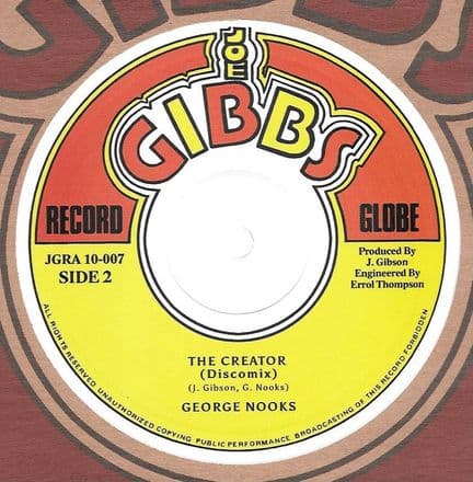 George Nooks / Ruddy Thomas - The Creator (Discomix) / Keep It Down