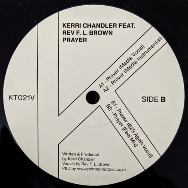 Kerri Chandler Featuring Rev F. L. Brown - Prayer