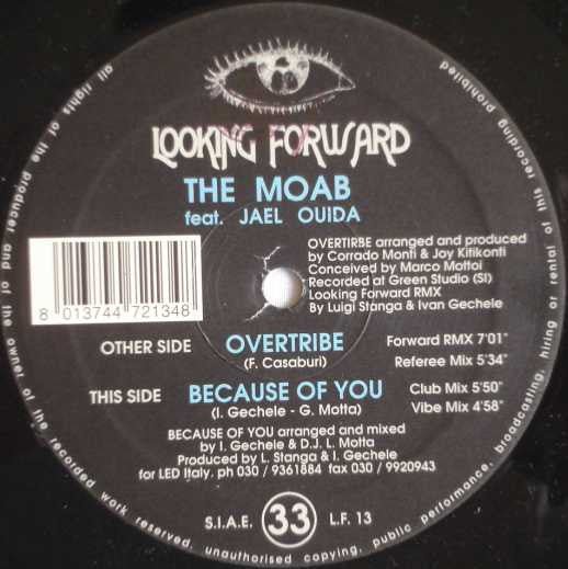 The Moab Feat. Jael Ouida - Overtribe / Because Of You