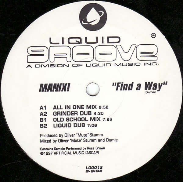 Manix! - Find A Way