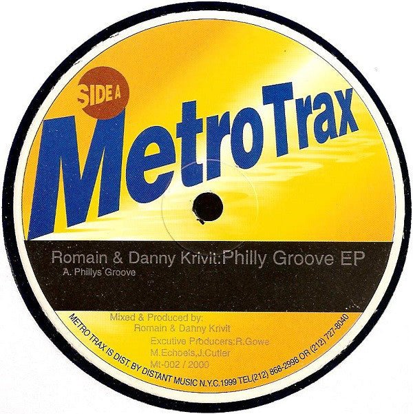 DJ Romain & Danny Krivit - Philly Groove EP