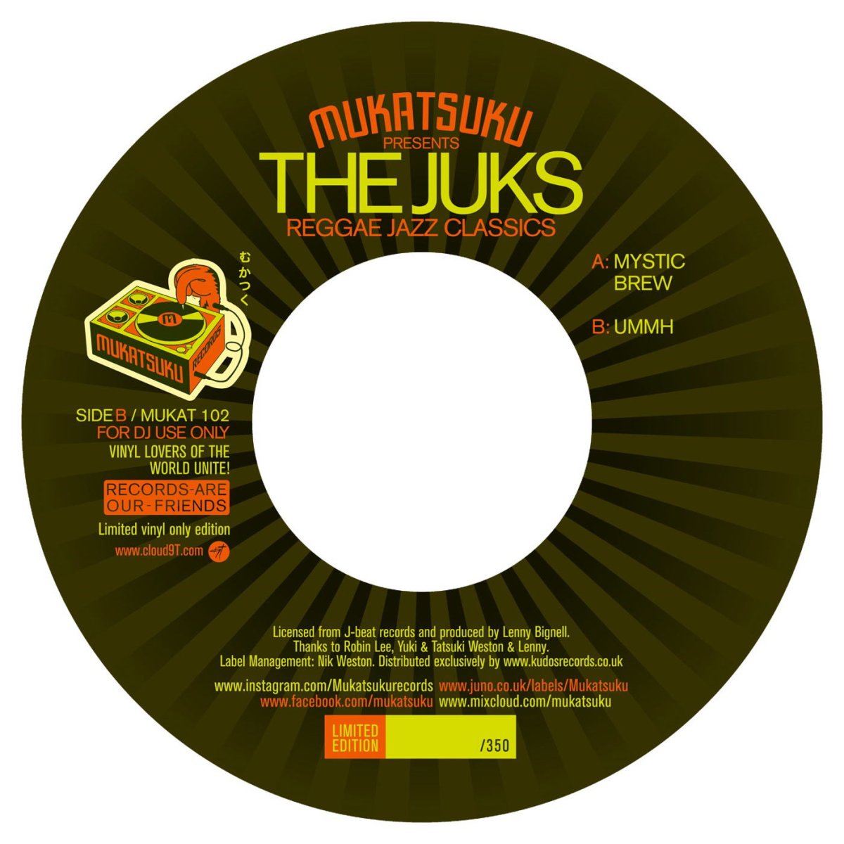 The Juks - Reggae Jazz Classics