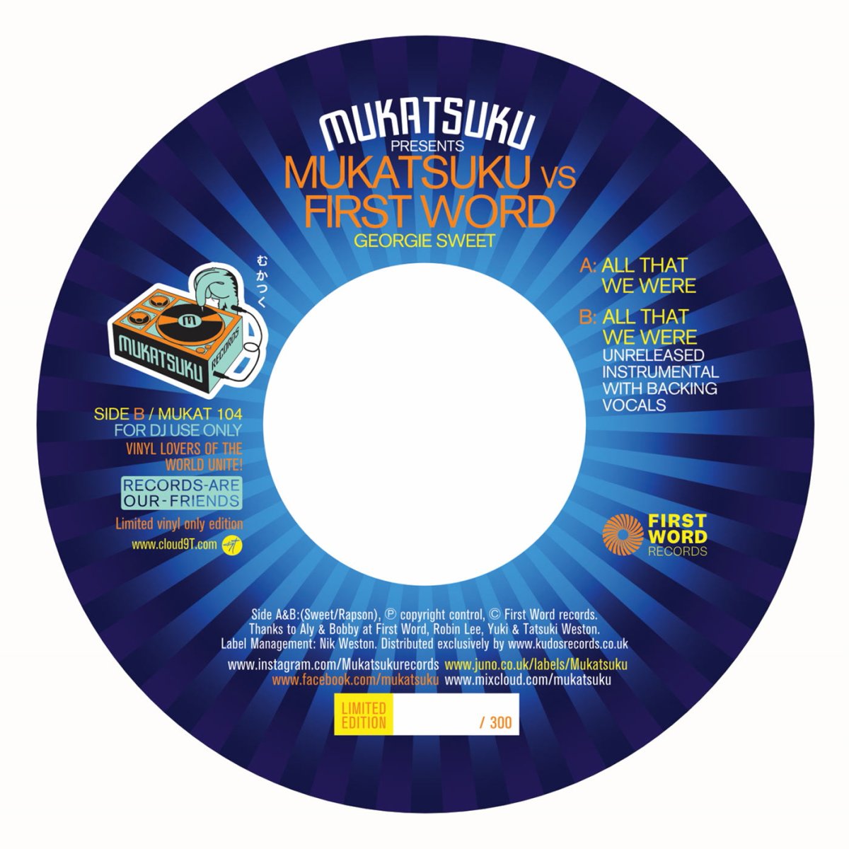 Georgie Sweet - Mukatsuku vs First Word 