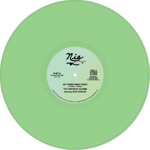 The Fantastic Aleems / Leroy Burgess - Get Down Friday Night