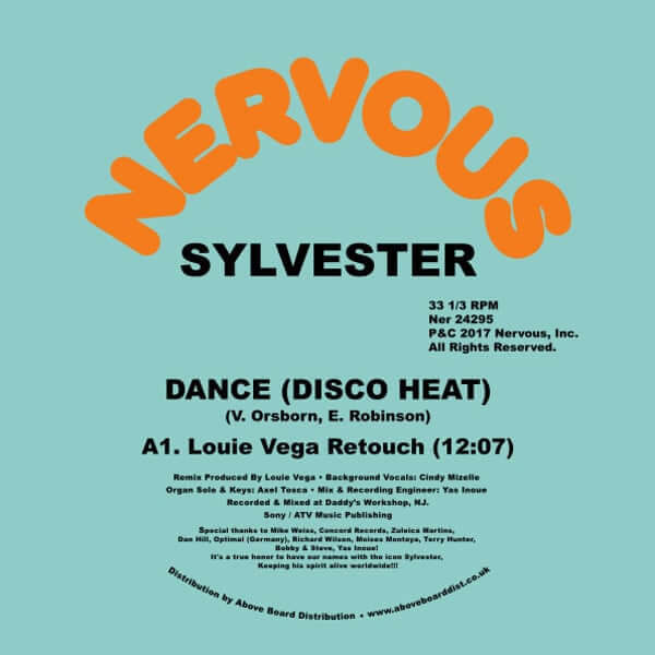 Sylvester - Dance (Disco Heat) - Louie Vega Remixes