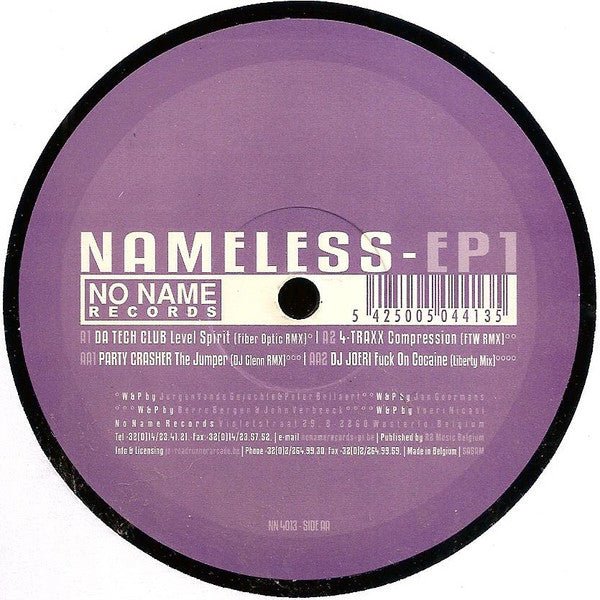 Various - Nameless - EP1