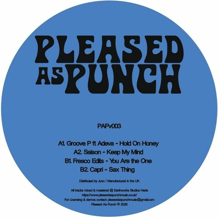 Groove P / Saison / Fresco Edits / Capri - PAP Wax 03