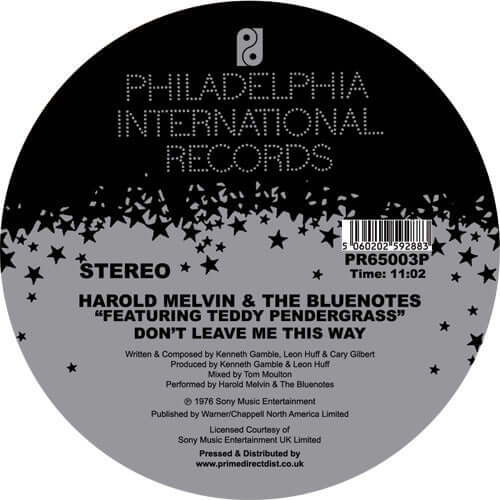 Harold Melvin And The Blue Notes & Teddy Pendergrass - Bad Luck / Don't Leave Me This Way
