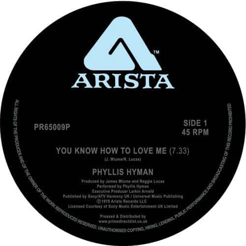 Phyllis Hyman - You Know How to Love Me