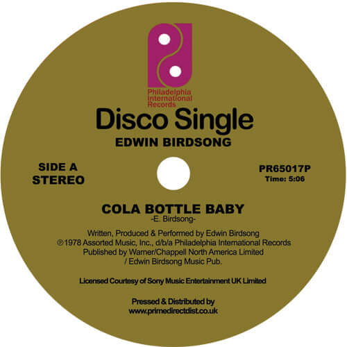 Edwin Birdsong - Cola Bottle Baby / Freaky Deaky Sities