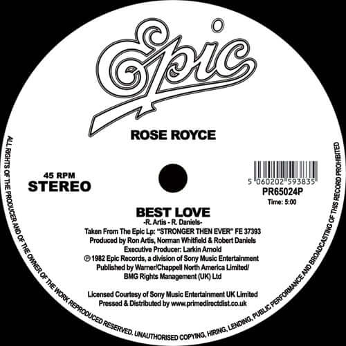 Rose Royce - Still In Love / Best Love