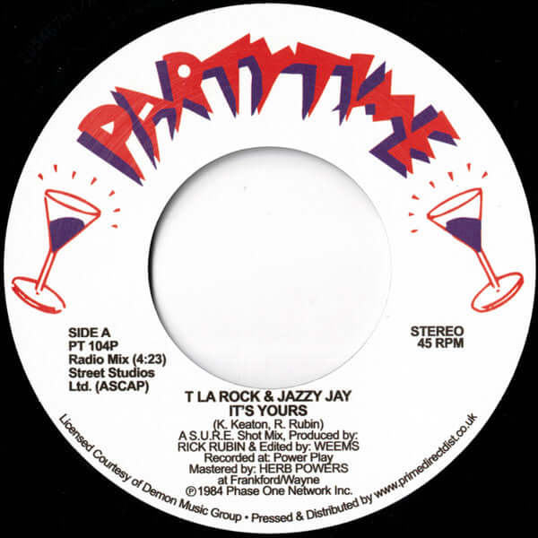 T La Rock & Jazzy Jay - It's Yours