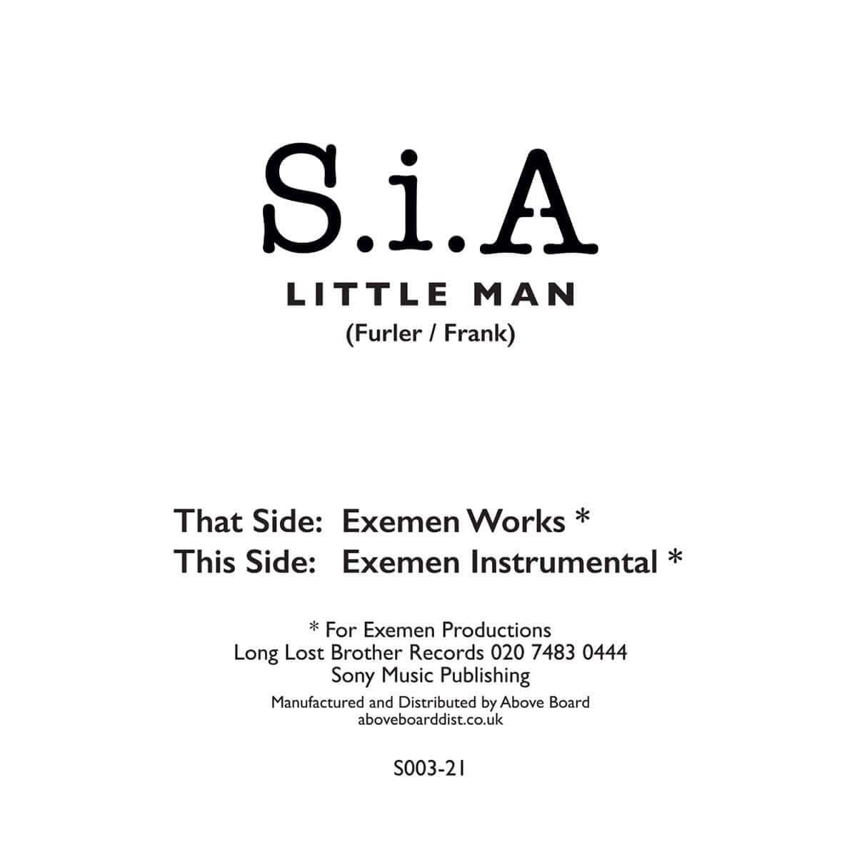 Sia - Little Man