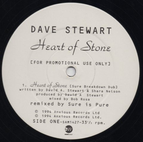 David A. Stewart - Heart Of Stone (The 'Sure Is Pure' Remixes)