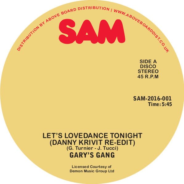 Gary's Gang - Let's Lovedance Tonight - Danny Krivit Re-edit